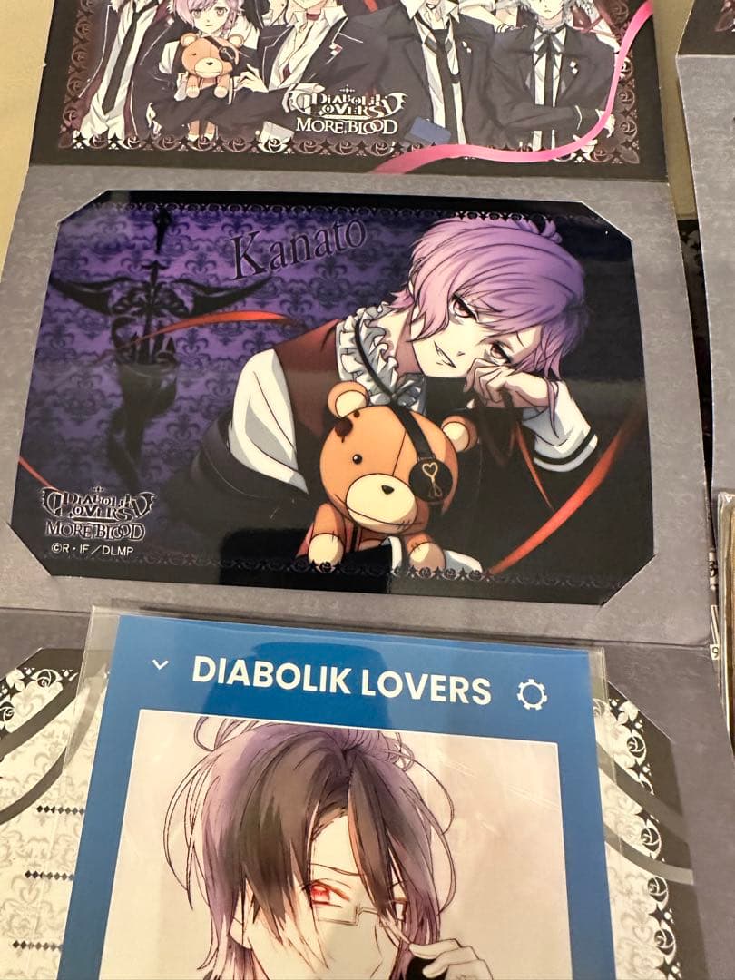 DIABOLIKLOVERS 無神アズサ カナト　ブロマイド など　まとめ売り