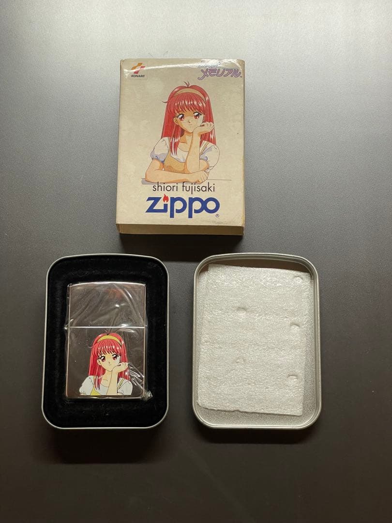 ときめきメモリアル/Zippo/ジッポ/ライター/当時物