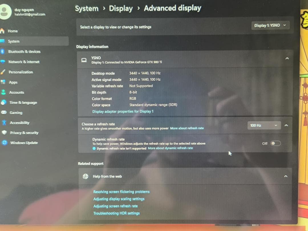 【34インチ】4Kモニター 100Hz ウルトラワイド 中古