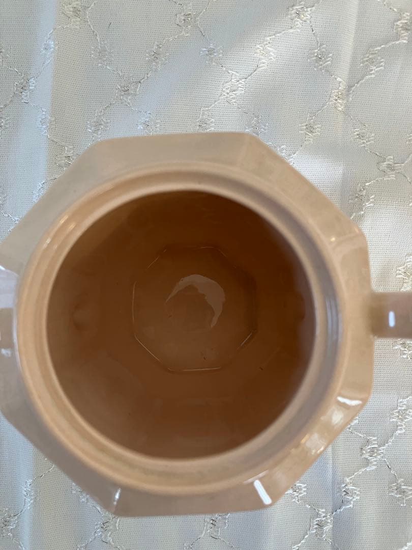 《希少》フランス　アンティーク　八角形 シュガーポット　ディゴワン　サルグミンヌ