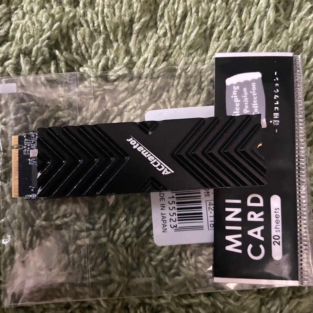 内蔵型SSD 2TB ACClamator PCle Gen4