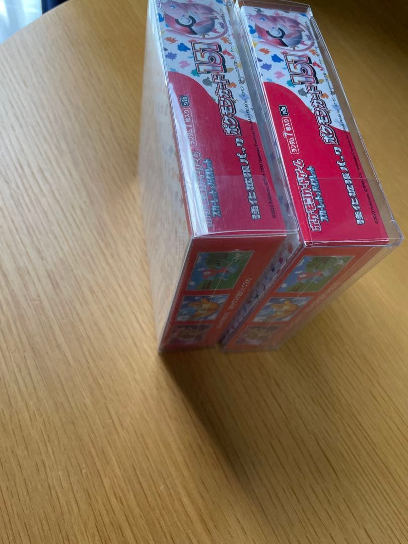 ポケモンカード　151 シュリンク付き　2BOX