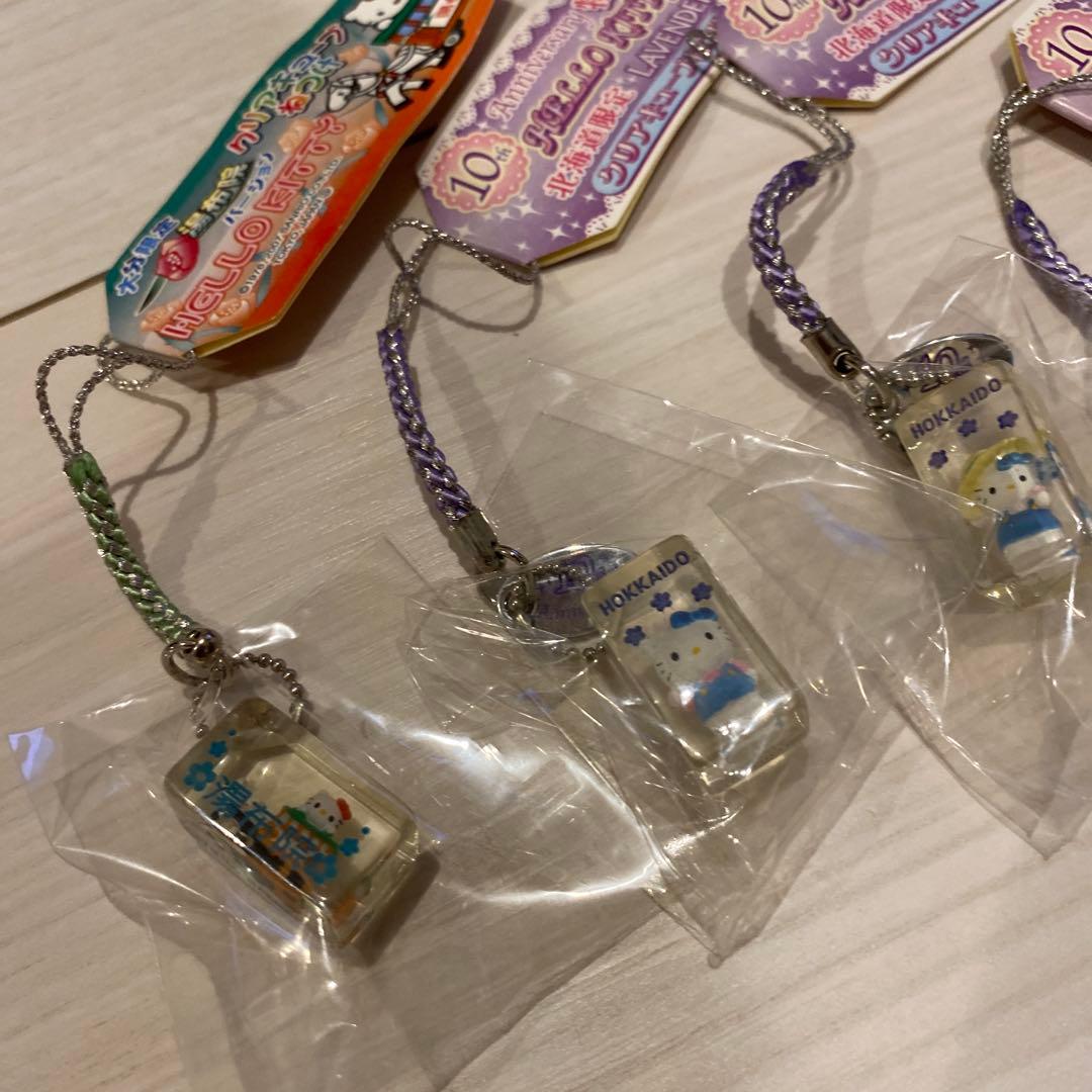 ご当地キティ　クリアキューブ