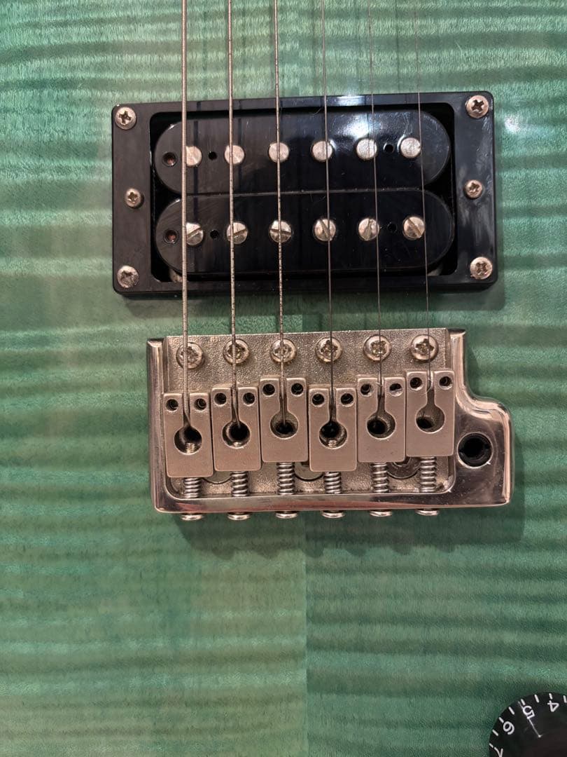 【美品】PRS SE custom24 エメラルドグリーン系