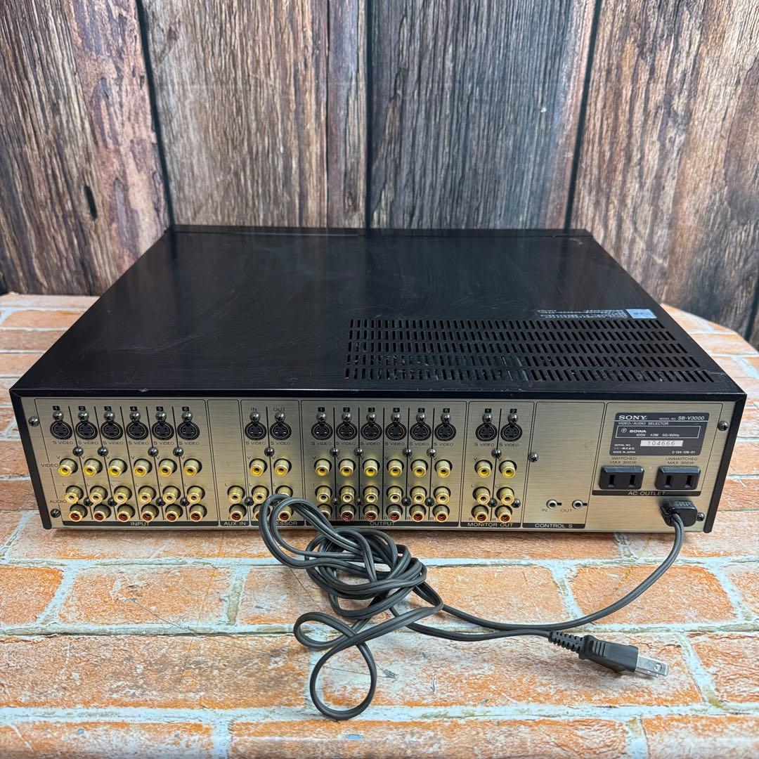 SONY SB-V3000 ビデオオーディオセレクター オーディオセレクター