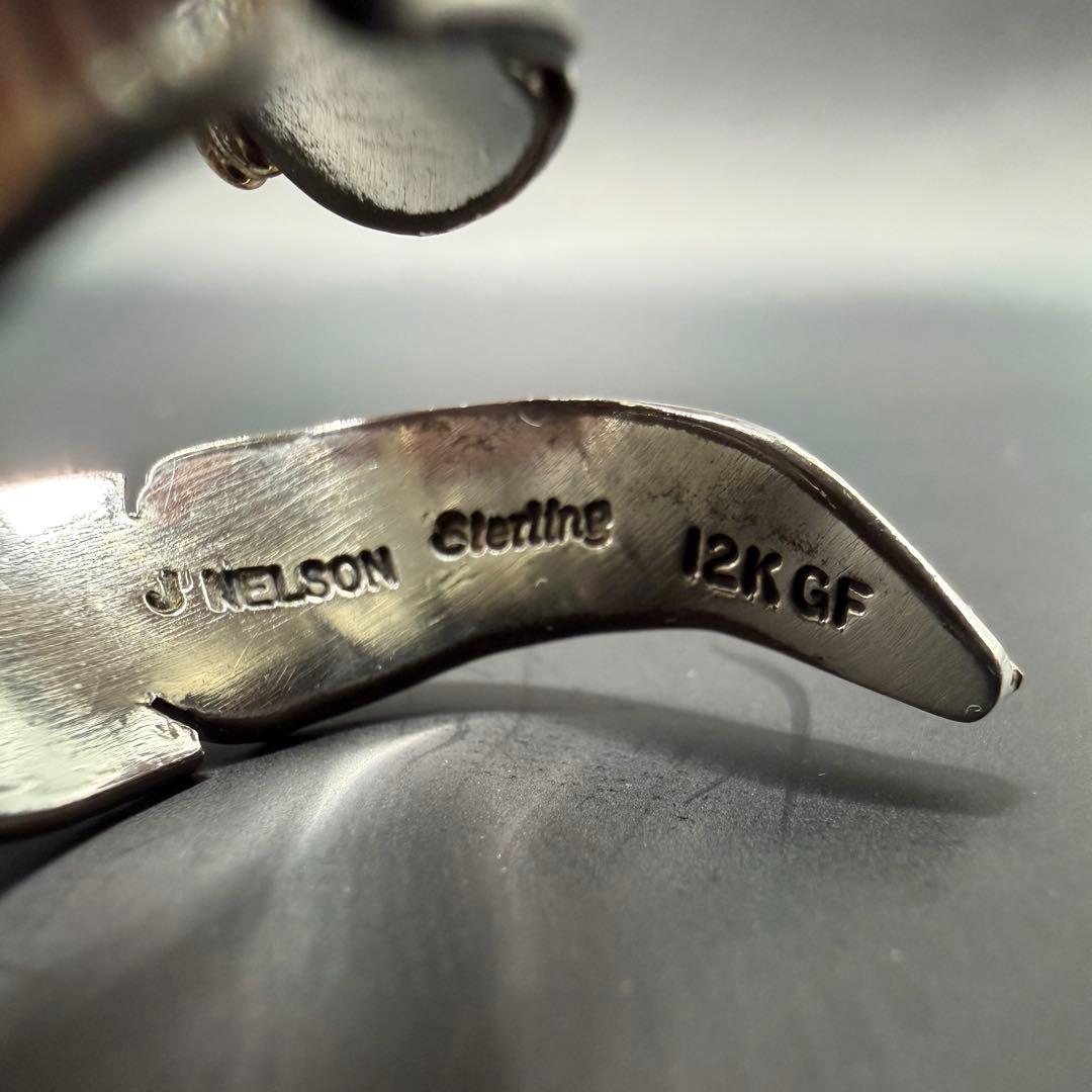 【NAVAJO】J.NELSON フェザー 12KGF リング 14号〜16号