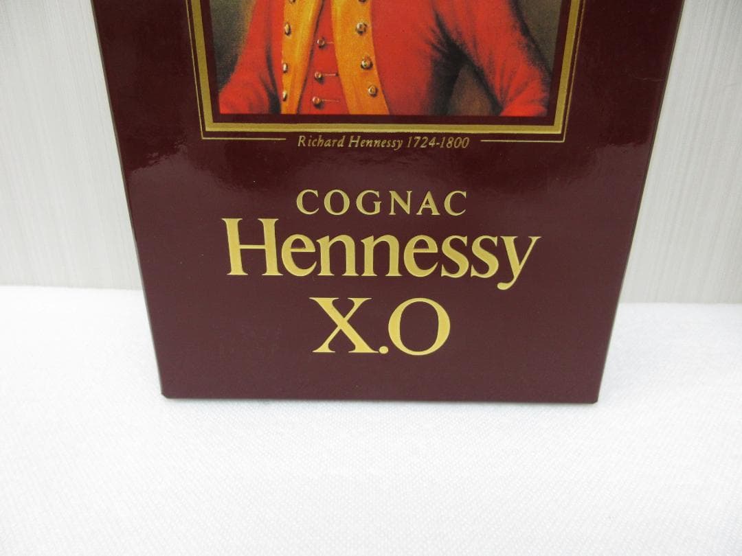Hennessy ヘネシー XO コニャック 金キャップ 内袋未開封