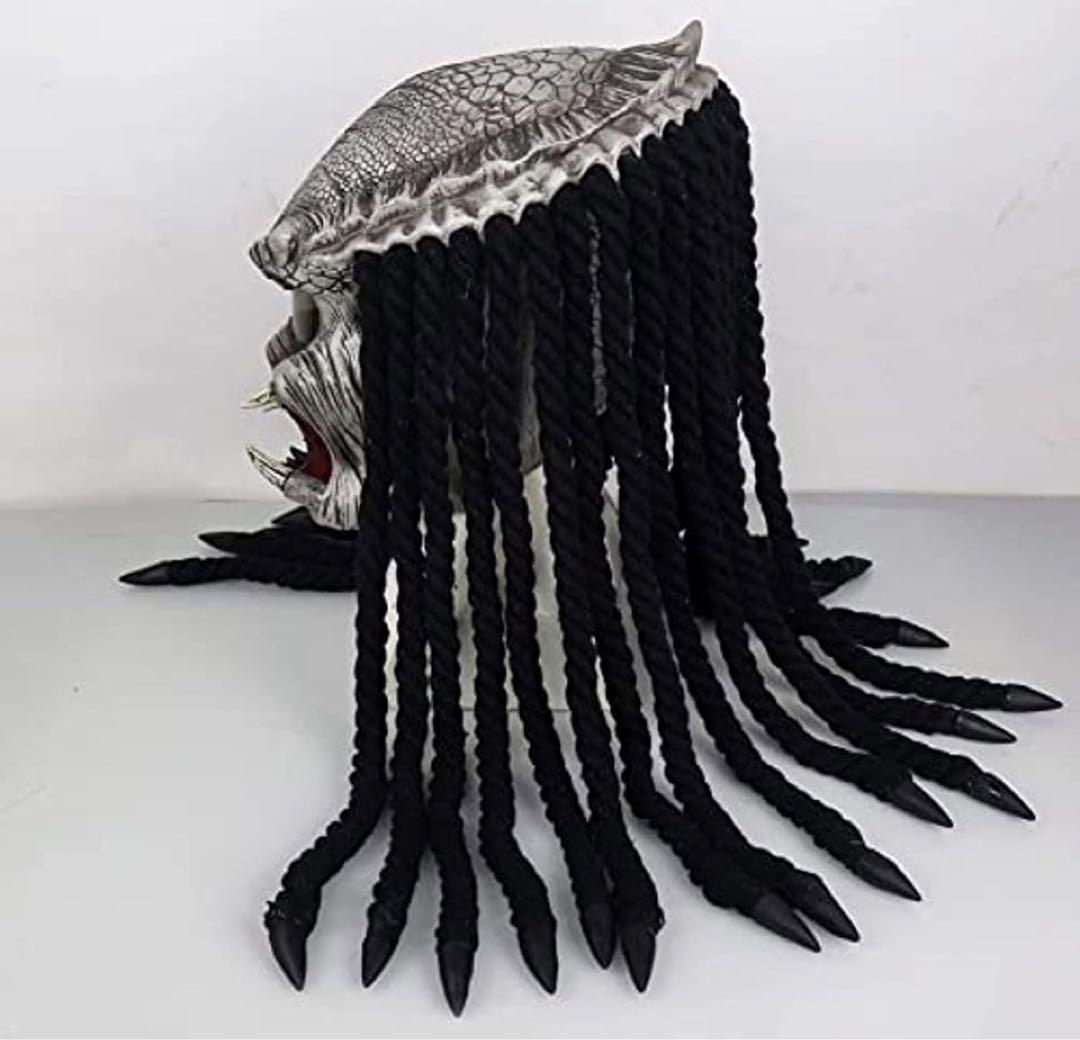 【輸入品】ハロウィン エイリアン プレデターマスク AVP ラテックス