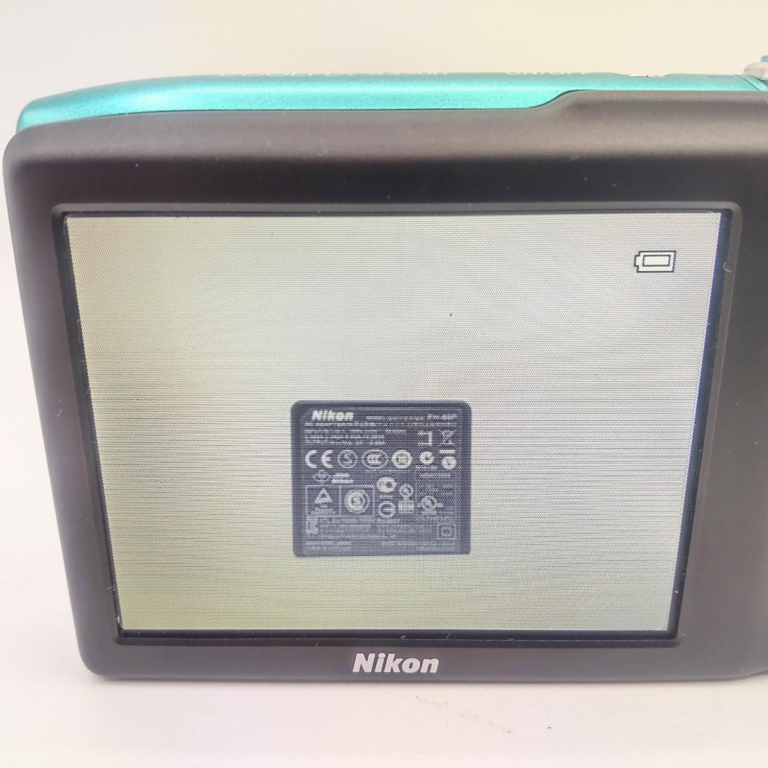 ★美品★ ニコン Nikon COOLPIX S3300 グリーン SDカード付