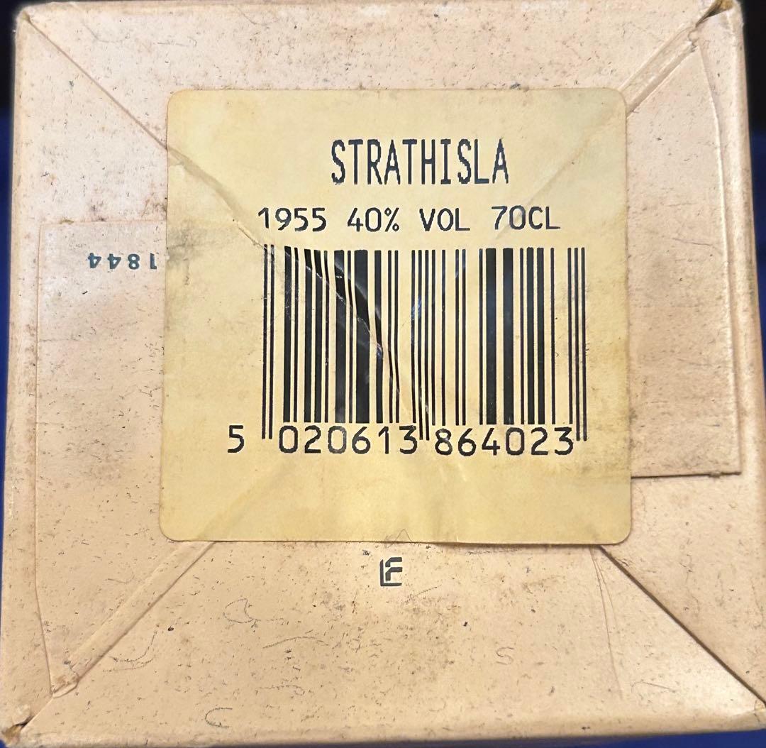 【超希少・未開封】ストラスアイラ 1955年 箱付きシングルモルト