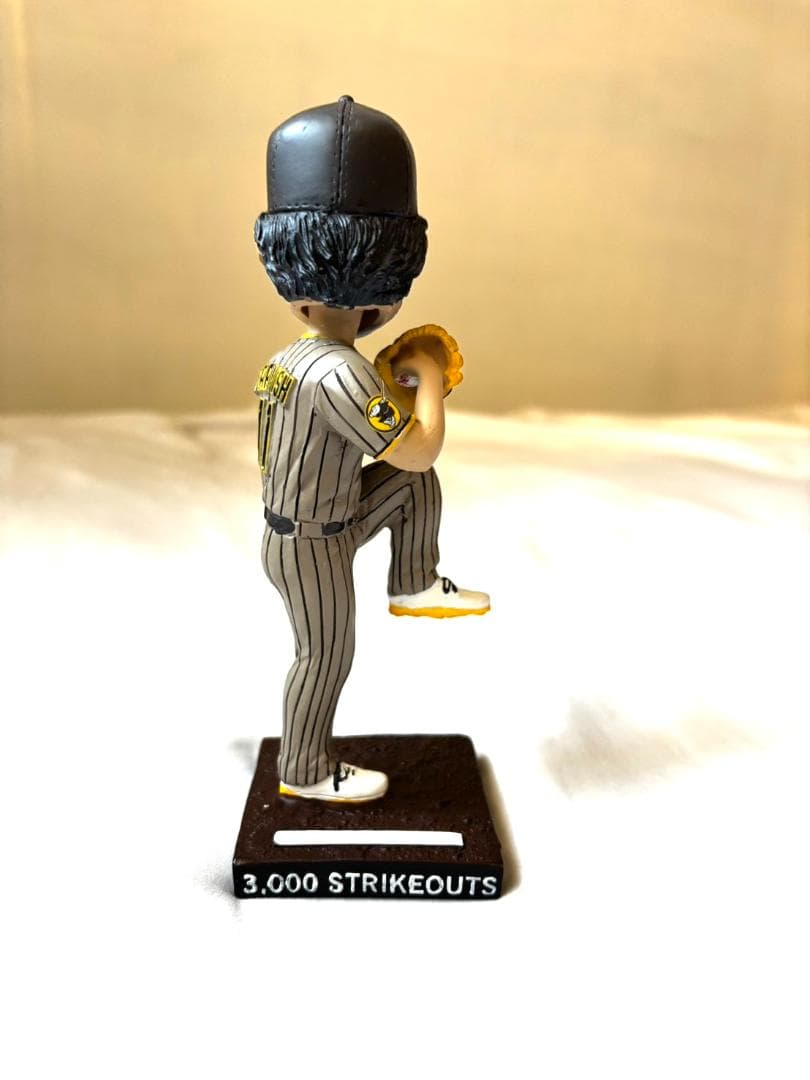 ダルビッシュ 3000奪三振 ボブルヘッド パドレス バブルヘッド 球場限定