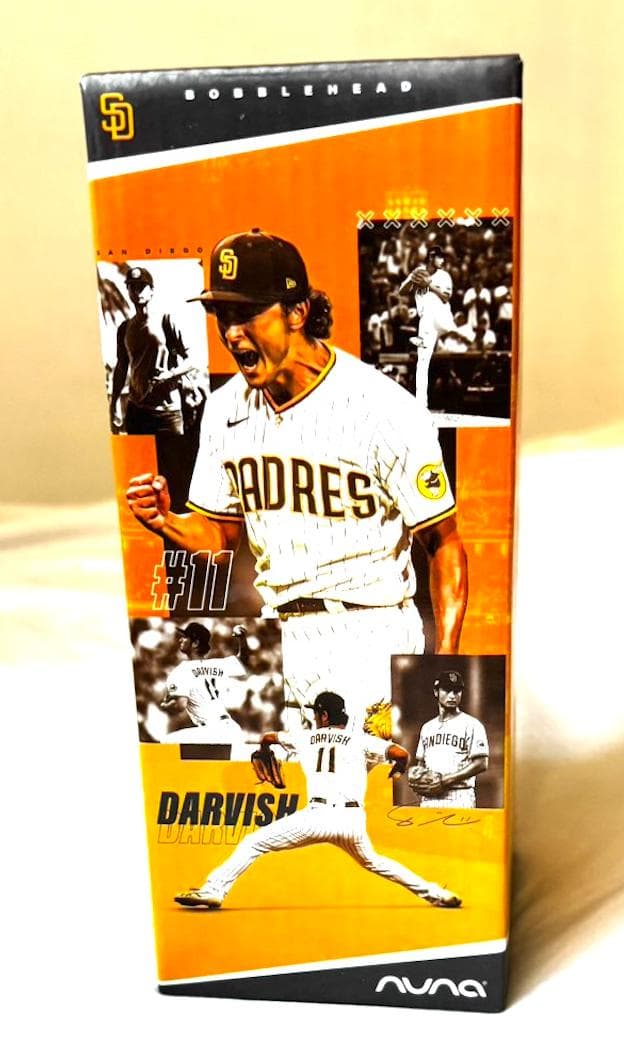 ダルビッシュ 3000奪三振 ボブルヘッド パドレス バブルヘッド 球場限定