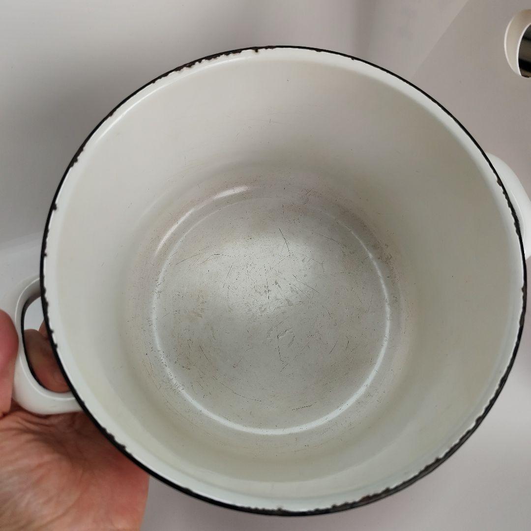 レア　フィネル　Finel チェリー　ポット　琺瑯　ホーロー　北欧　さくらんぼ