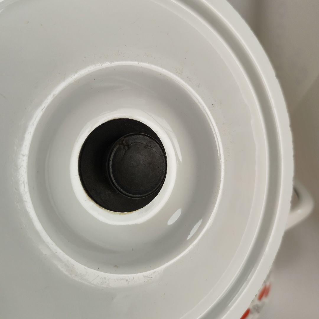 レア　フィネル　Finel チェリー　ポット　琺瑯　ホーロー　北欧　さくらんぼ