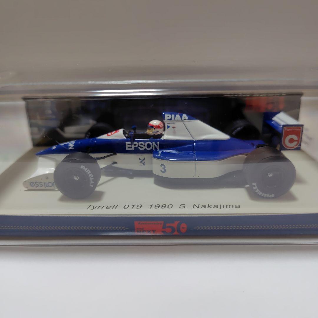 中嶋悟 Tyrrell 019 1990 S. Nakajima スパーク製