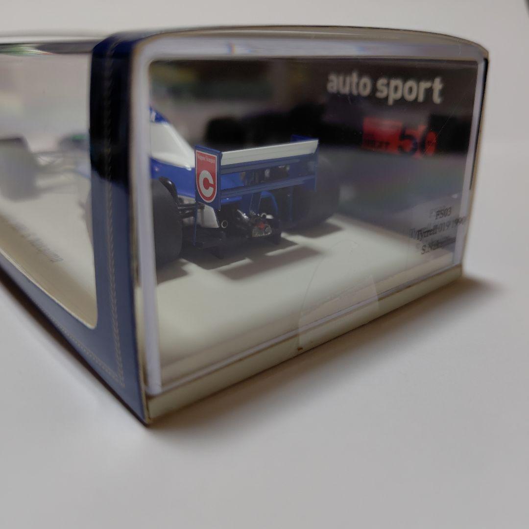 中嶋悟 Tyrrell 019 1990 S. Nakajima スパーク製