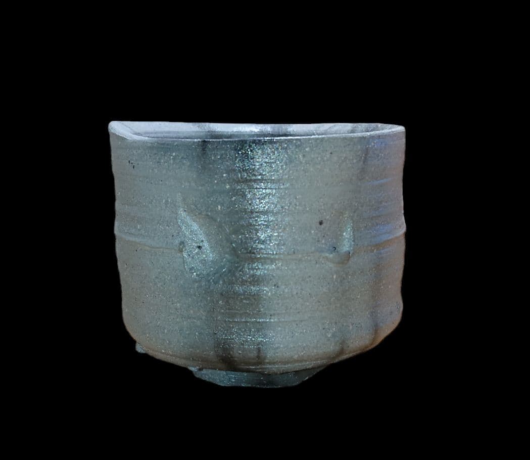 浦上善次 青備前 酒盃 ぐい呑