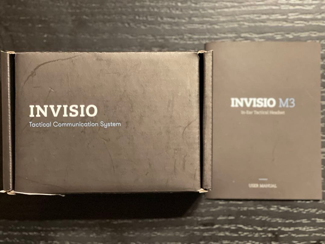 実物　invisio M3 U174 （左耳用）