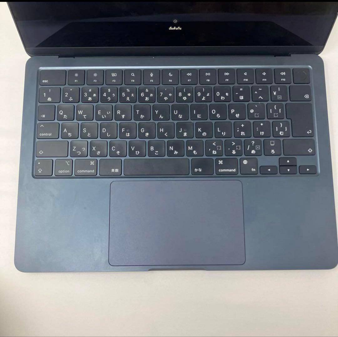 MacBook Air M2チップ　ミッドナイト　8GBメモリ　512GB