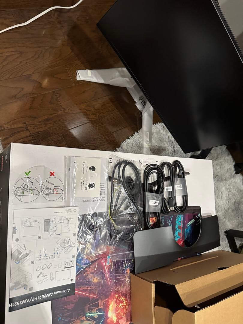 ディスプレイ・モニター本体 aroe08  DELL Alienware AW2521HF