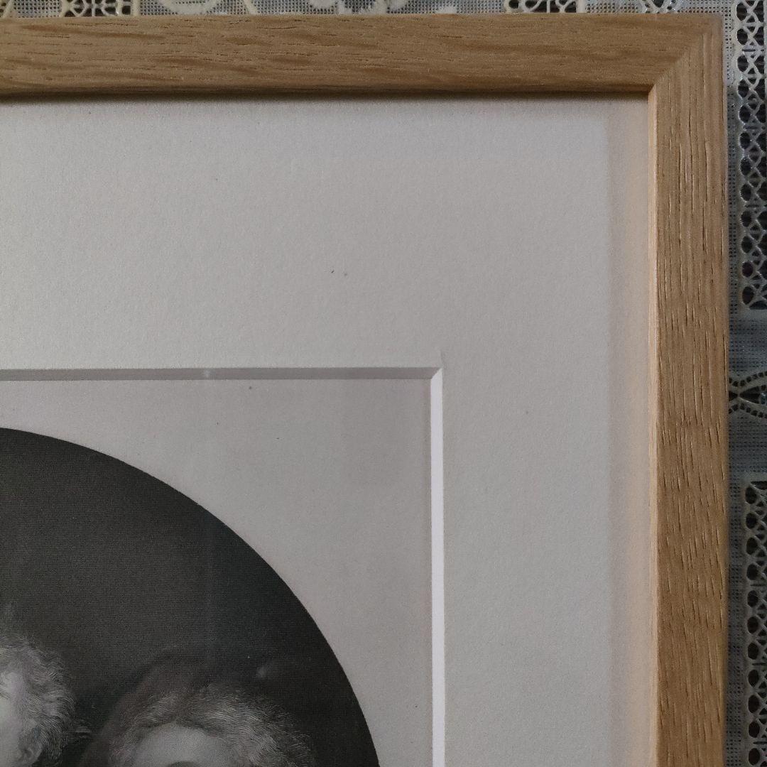 ラファエロ・サンティ　ヘリオグラビュール（銅版画）『小椅子の聖母』1514年制作