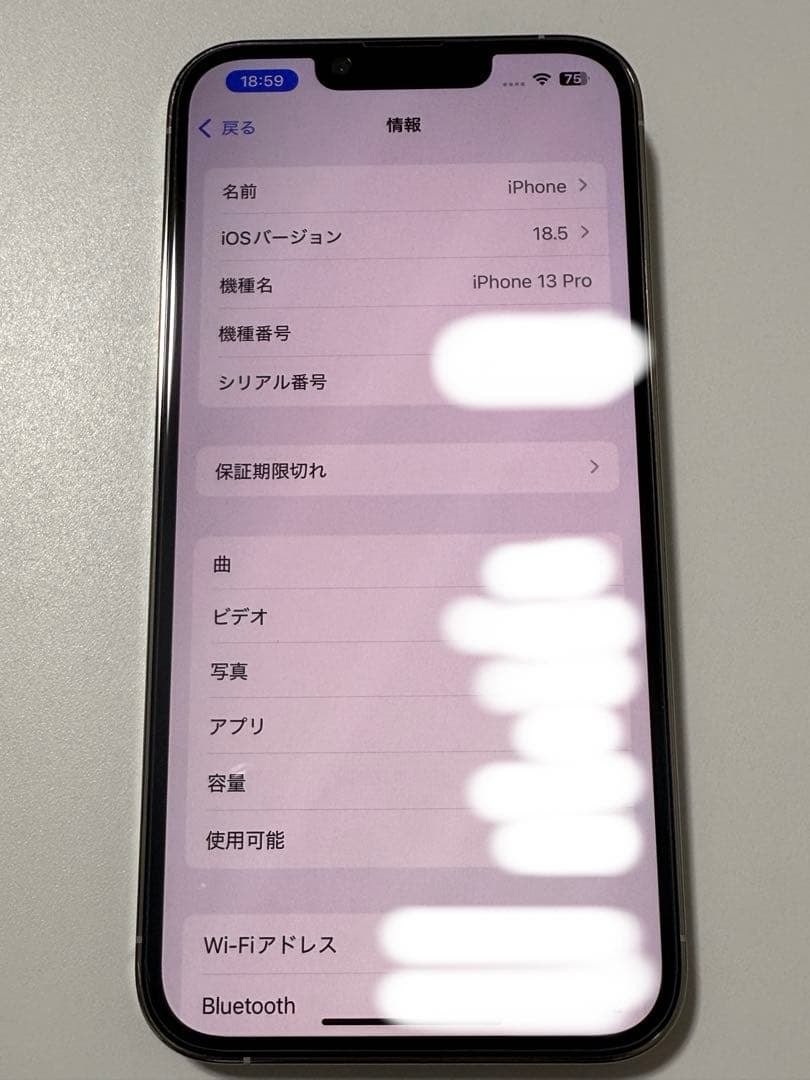Apple iPhone 13 Pro ホワイト ケース付き