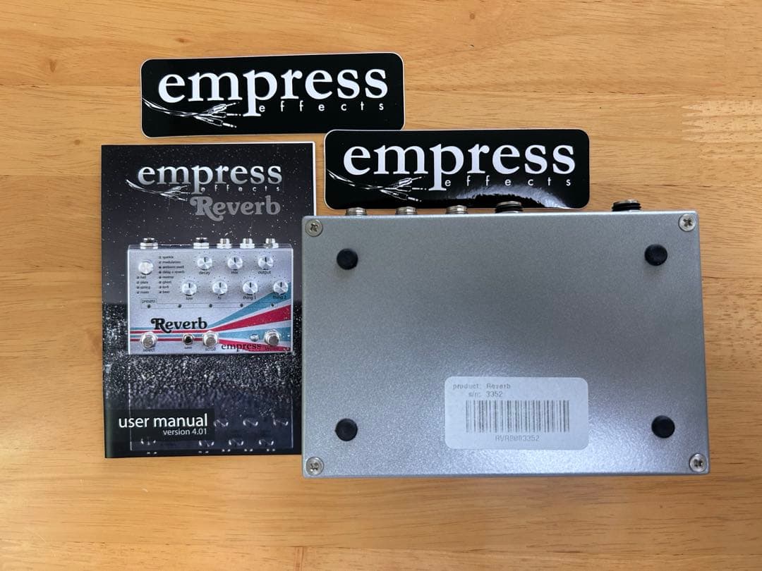 Empress Effects - Reverb(未使用に近い)