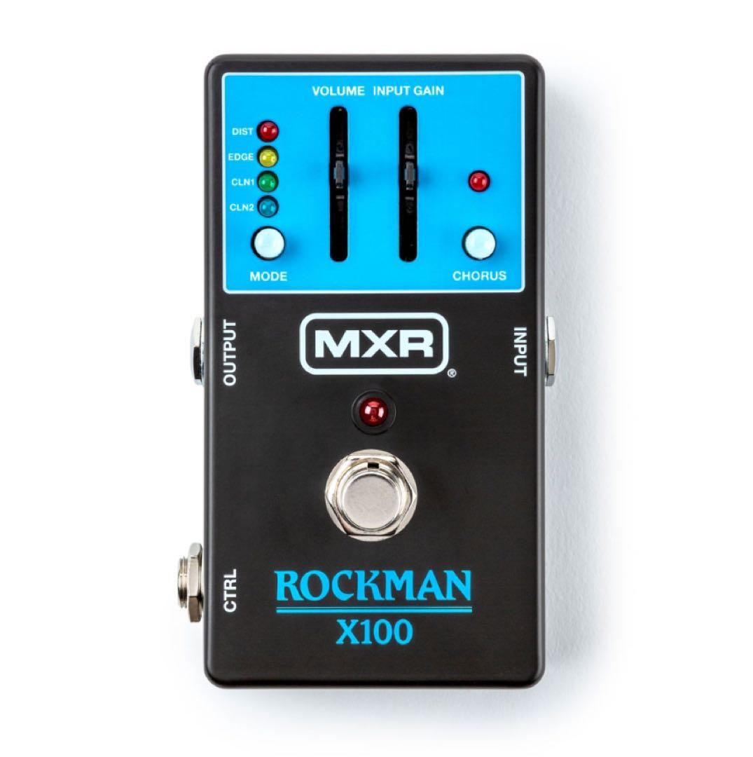 ギター MXR ROCKMAN X100 ANALOG TONE PROCESSOR