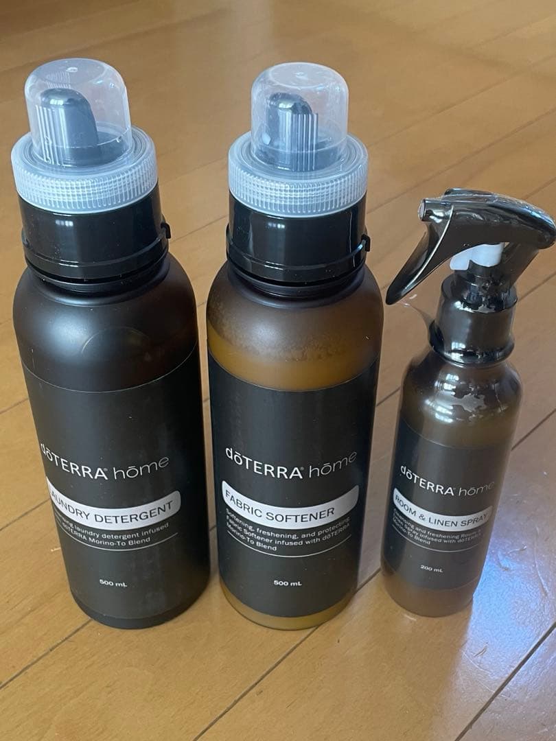 新品　doTERRA 森の音フルセット洗濯用洗剤 柔軟剤　ルーム&リネンスプレー