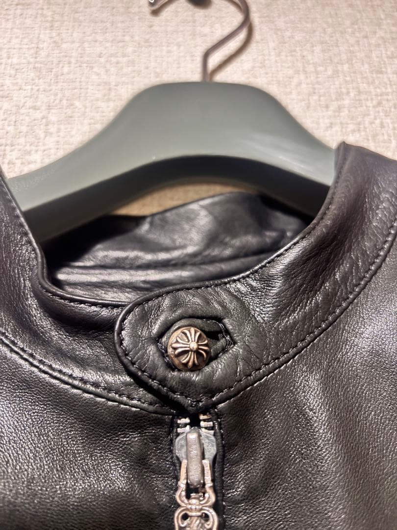 クロムハーツChrome Heartsオールドシングルライダースレザージャケット