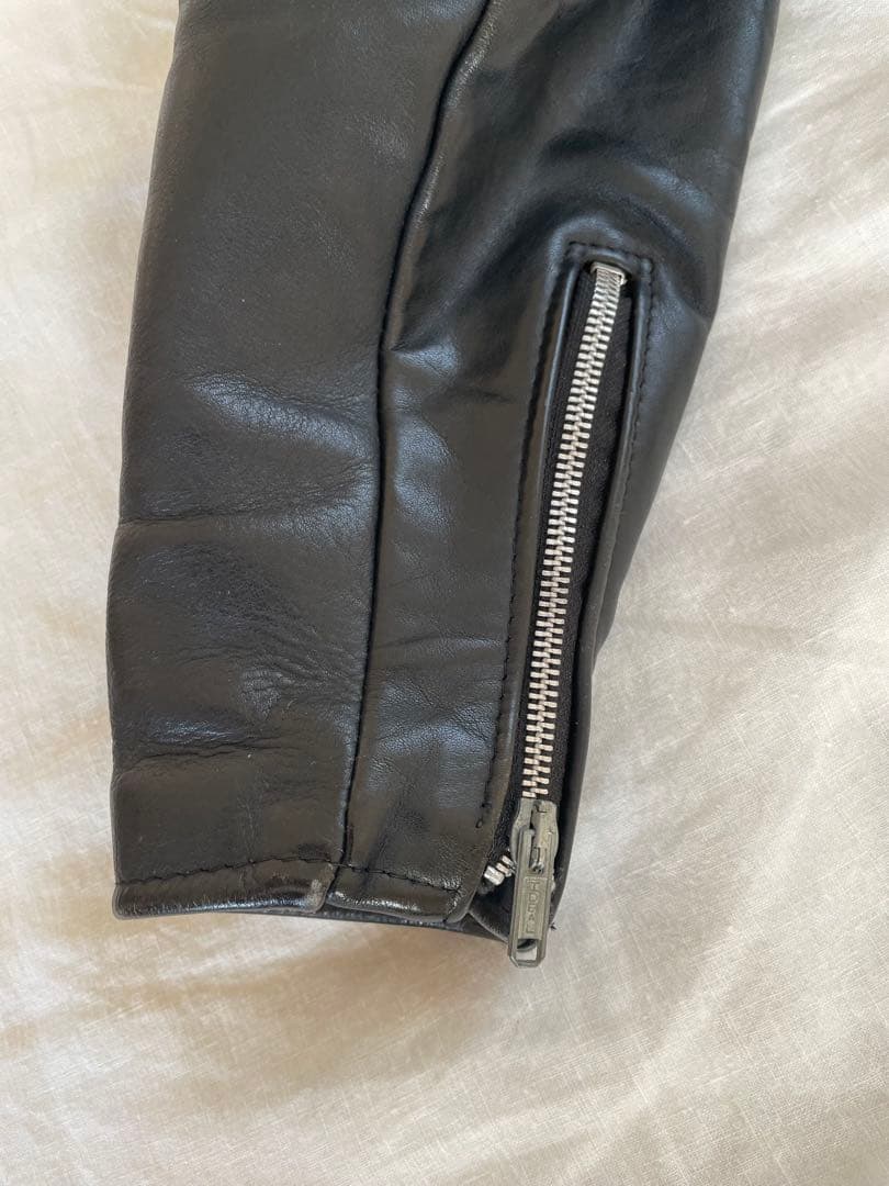 【説明文必読！】【訳あり特価！】Schott シングルライダース　size:40