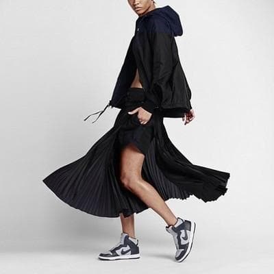 美品 NikeLab x sacai プリーツ ラップ スコート XS ブラック