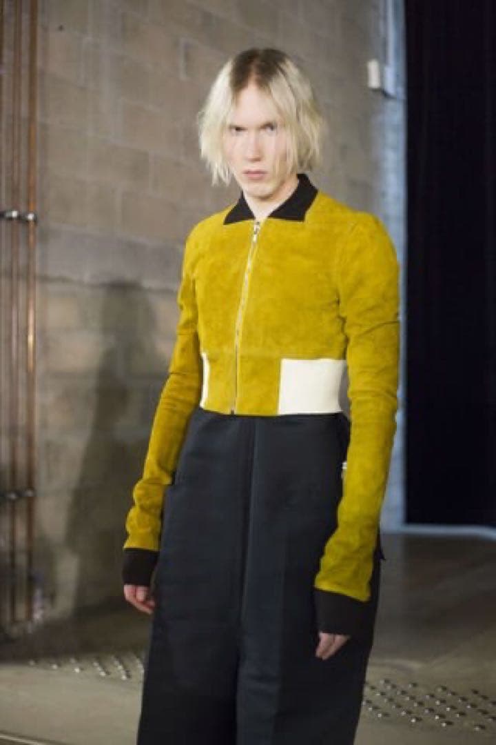 Rick Owens 17ss WALRUS レザークロップドジャケット