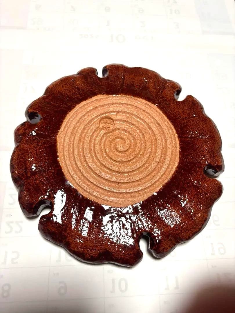 裏千家　茶道具　雪輪瓦