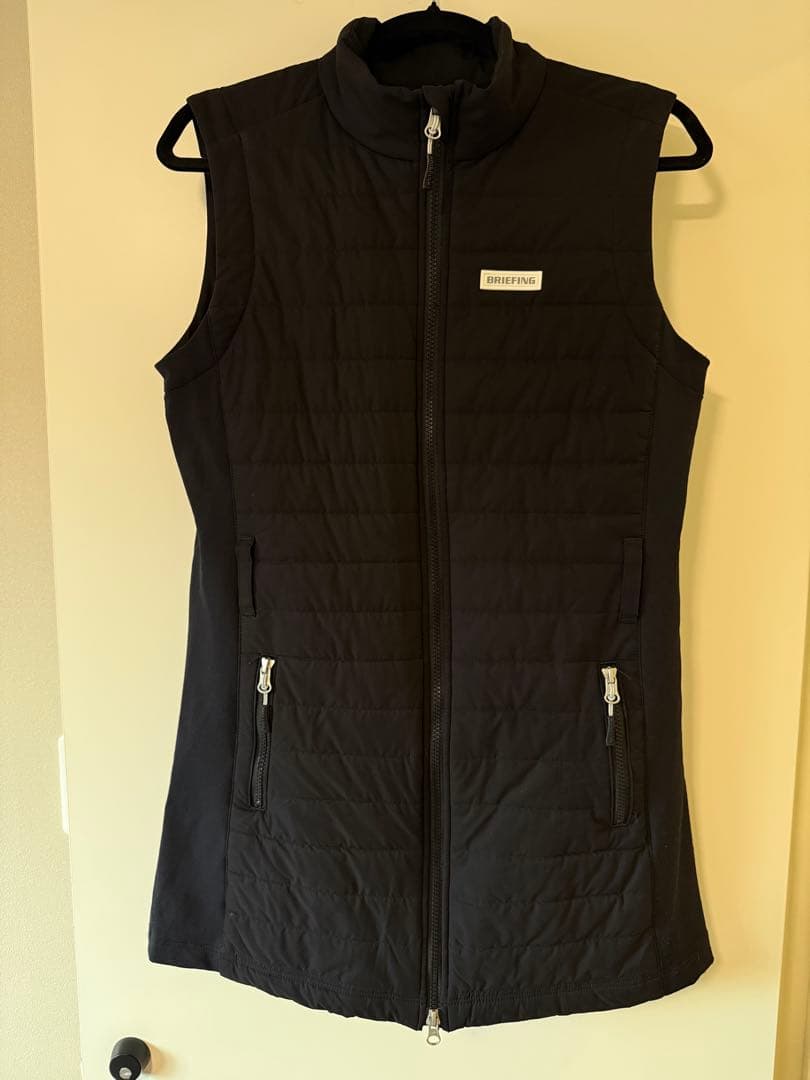 美品　　Briefing ブラック ベスト レディース