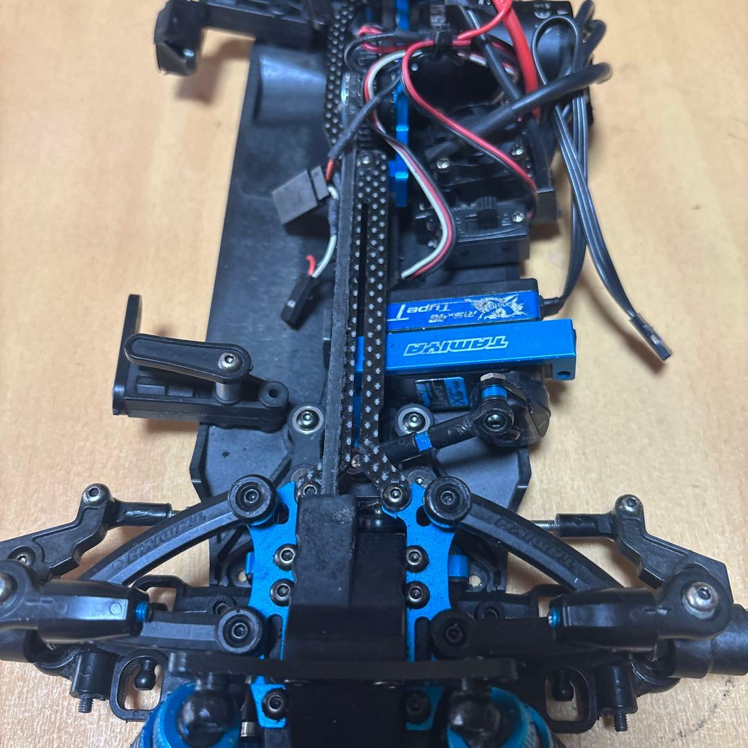 TA08 pro アッパーデッキ　メカ　サーボ付き