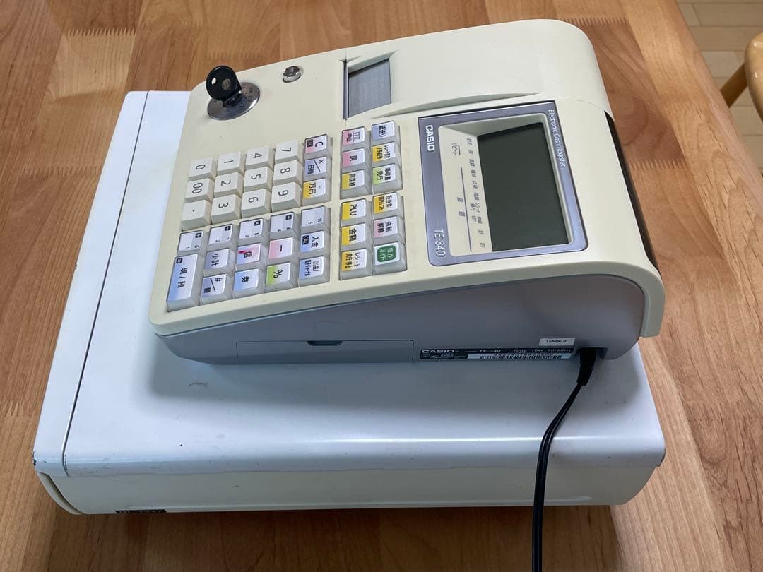 CASIO TE-340 電子レジスター