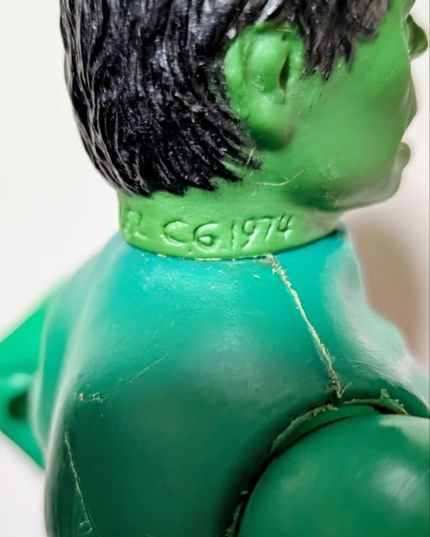 入手困難！激レア！1974年製ビンテージ 超人ハルクフィギュア アメトイ