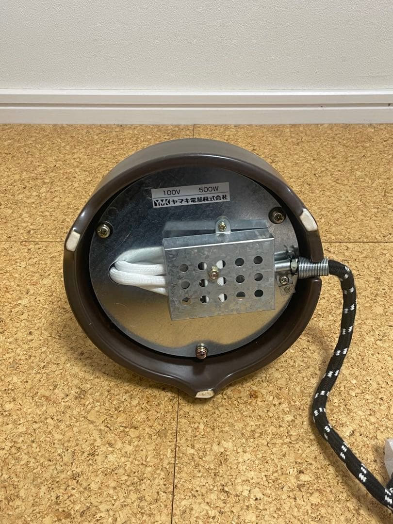 ヤマキ電器 茶道具 遠赤外線電気炭 YU-002-C［表千家用］３段階切替