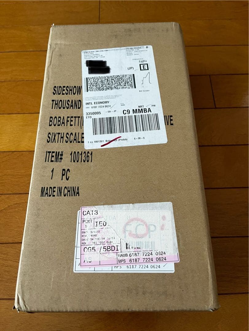 未開封品　サイドショウ　EX版　スター・ウォーズ ボバ・フェット プロトタイプ