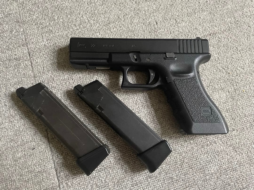 Glock22 ガスブローバック　エアガン　グロッグ22用スペアマガジン 2本