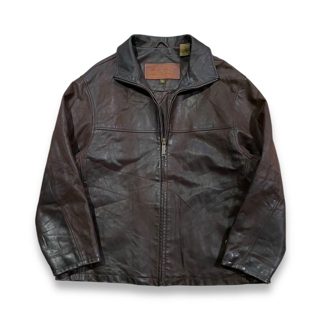Timberland / ティンバーランド シングルレザージャケット 本革