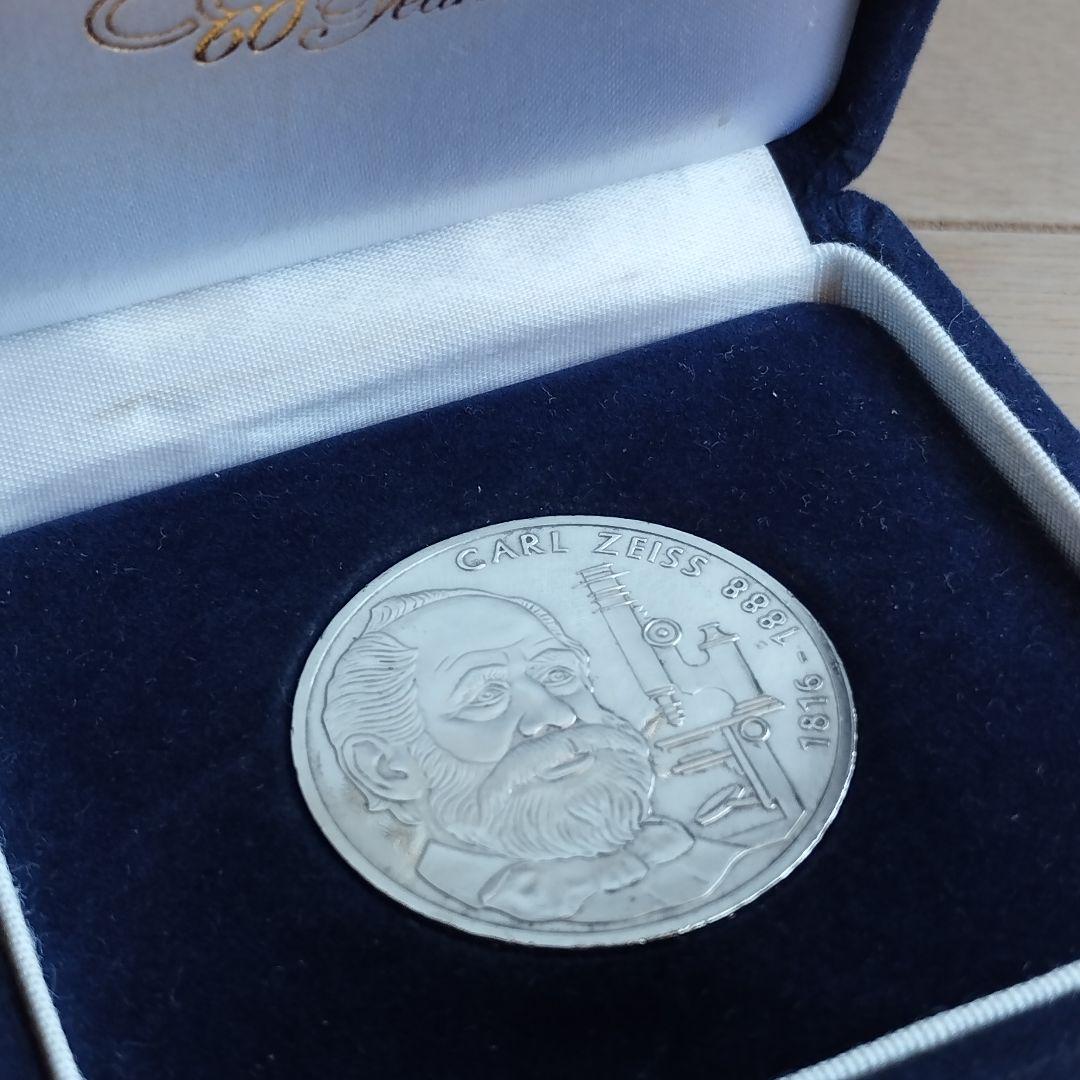 コンタックス　CONTAX　60周年記念銀貨　ケース付き