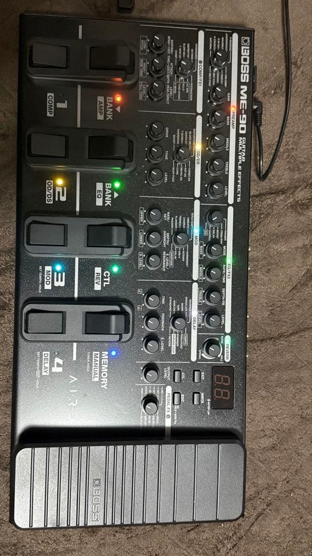 岩*間様 BOSS ME-90 マルチエフェクター 付属品完備♪別売オプション品