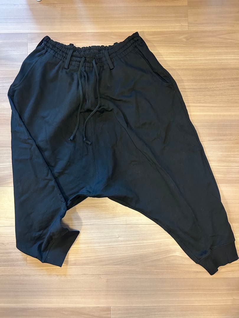 新品　ヨウジヤマモト　サルエルパンツ　ブラック