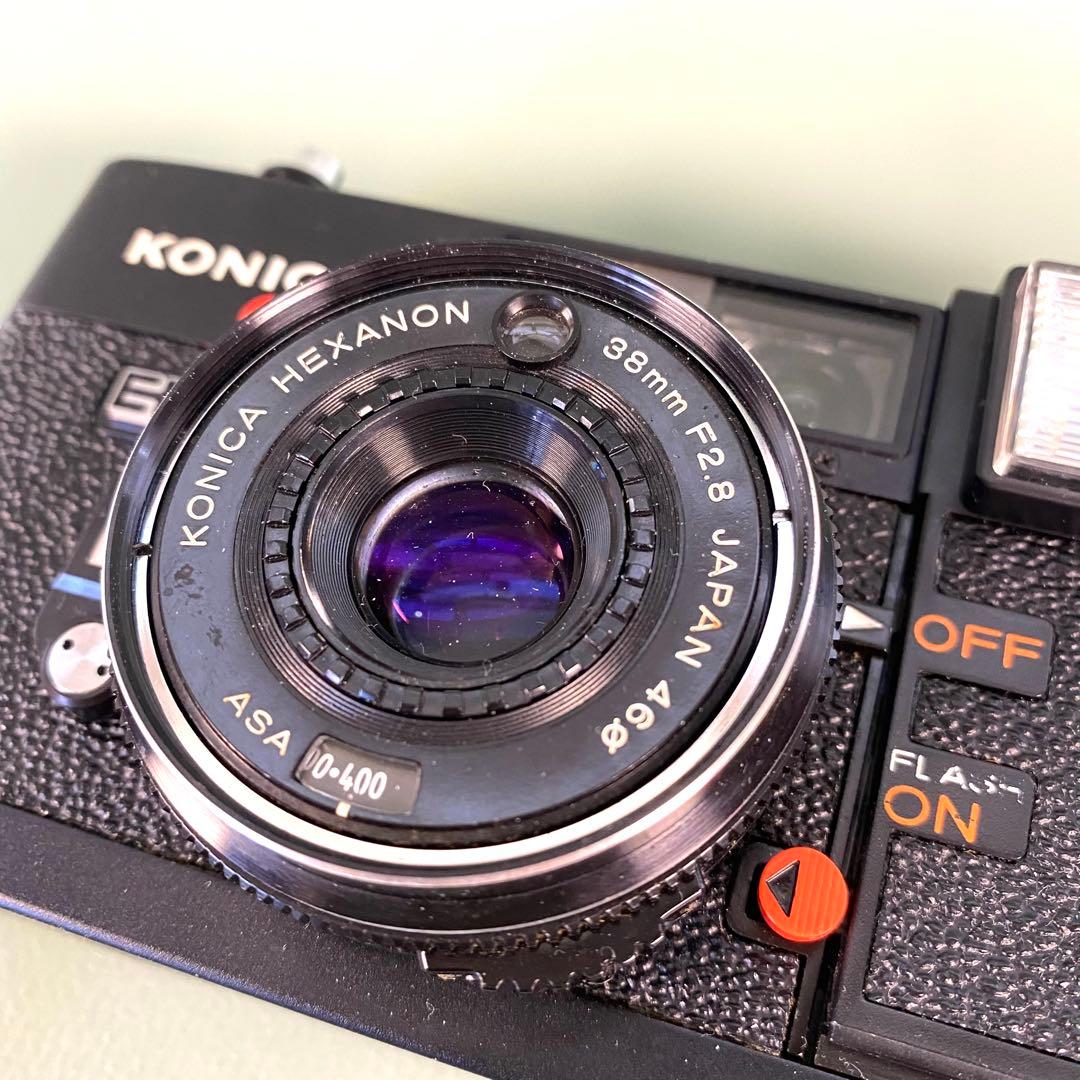 【作動保証1ヶ月】　整備済、完動品/ コニカ Konica C35 EF