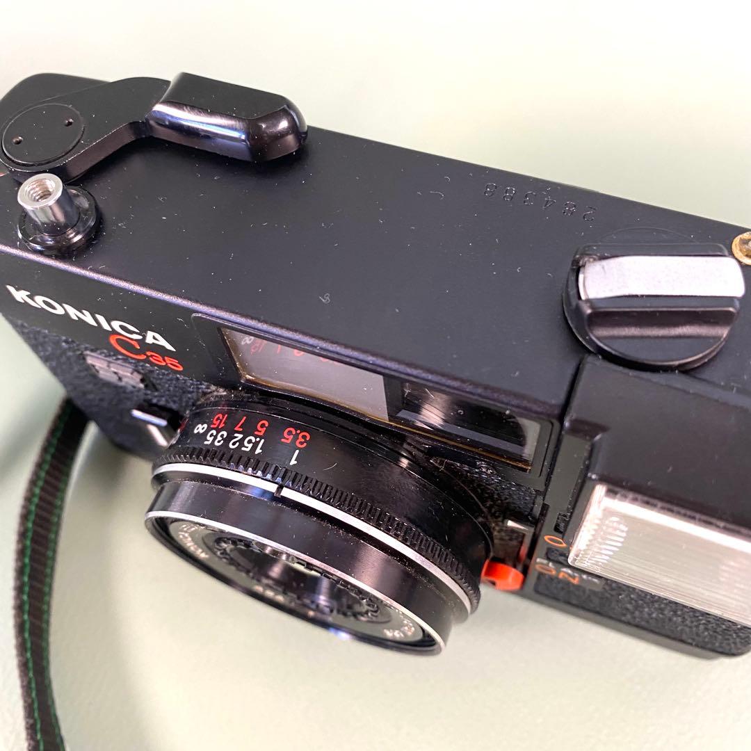 【作動保証1ヶ月】　整備済、完動品/ コニカ Konica C35 EF