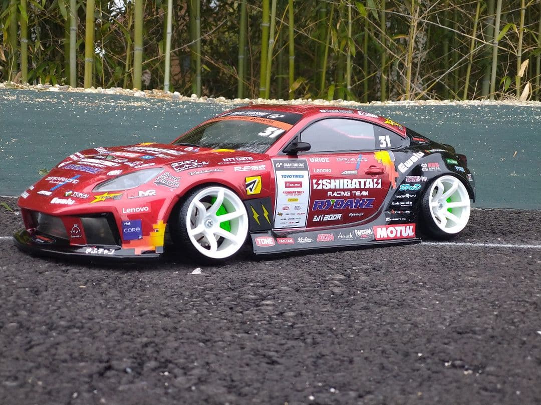 SHIBATA　GR86　D1ボディ　塗装済新品ラジコンボディ
