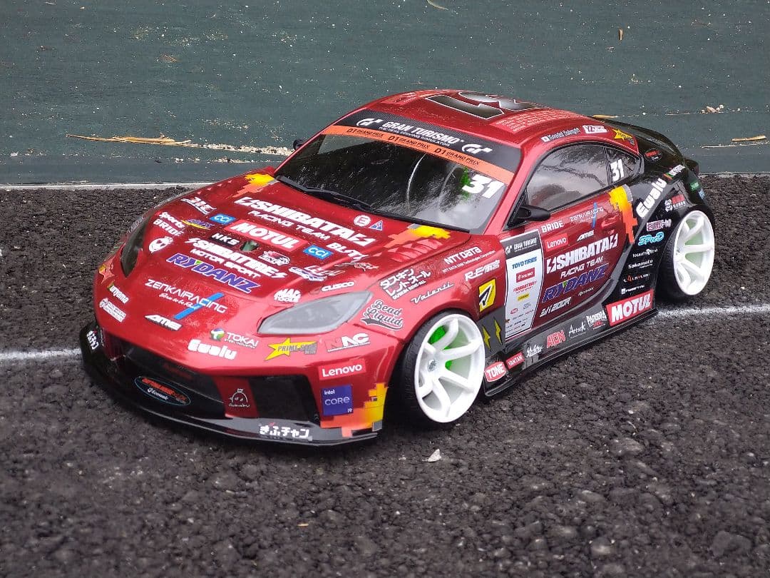 SHIBATA　GR86　D1ボディ　塗装済新品ラジコンボディ