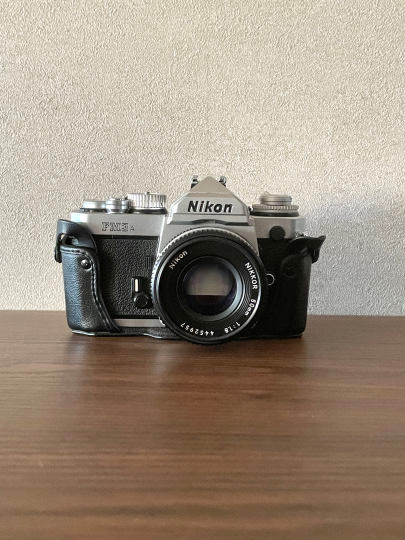 週末限定値下げ‼︎Nikon FM3A シルバー N 50mm f1.8 レンズ